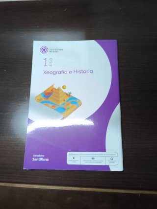 "Xeografía e Historia 1º ESO", correspondiente al