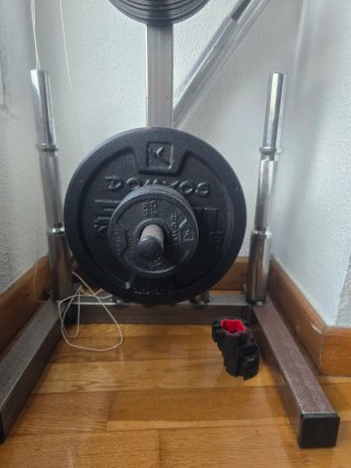 Set Pesas y Barras Decathlon