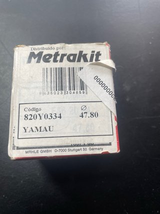 Pistón Mahle Yamaha 80cc 47.75 SP 0.05