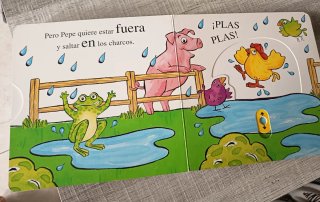El pollo Pepe y el día de lluvia
