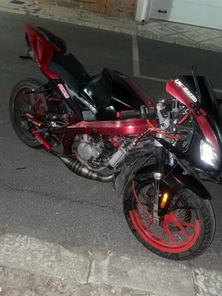 Aprilia RS 50cc 2007 Deportiva Negra/Roja