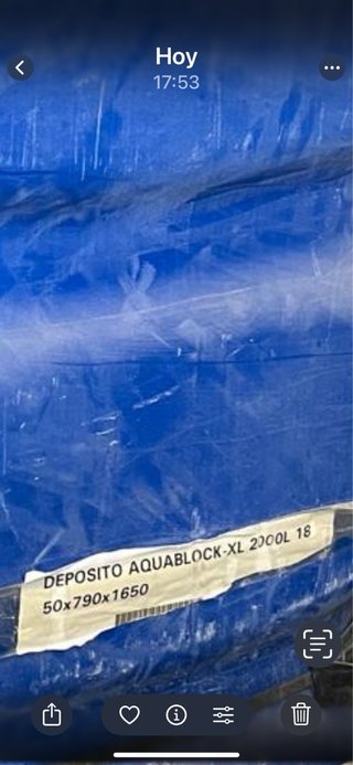 Depósito agua Aquablock 2000L XL