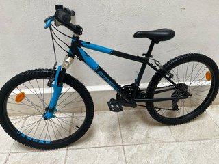 Bicicleta Rockrider ST500 24” Btwin. Revisada..