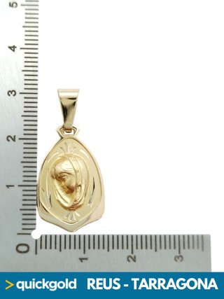 040-03-00812 MEDALLA ORO 18K VIRGEN NIÑA