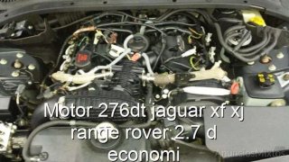 Motor 276dt jaguar xf xj range rover 2.7 d economi