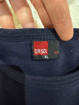 Maglia a maniche lunghe Diesel originale in cotone