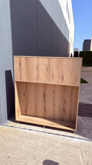 Mostrador de madera para tienda, bar o recepción