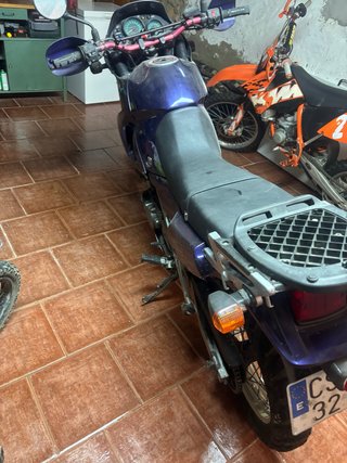 Kawasaki KLE500 Azul/Morado