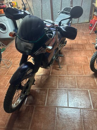 Kawasaki KLE500 Azul/Morado