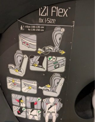 Silla coche Besafe Izi Flex iSize