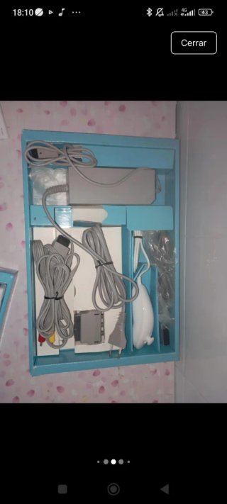 Nintendo Wii Caja Beige