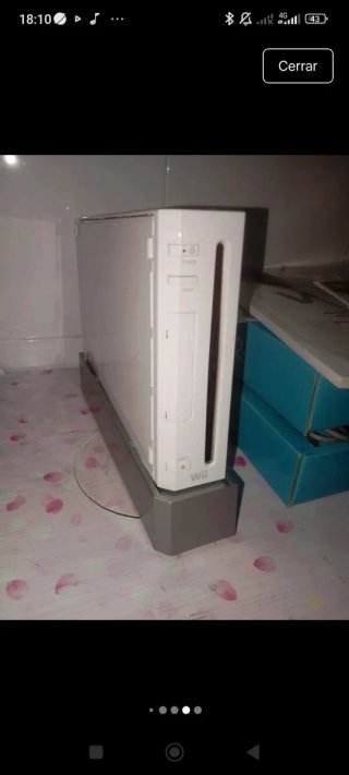 Nintendo Wii Caja Beige