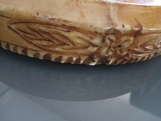 Columna decorativa de alabastro
