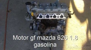 Motor gf mazda 626 1.8 gasolina