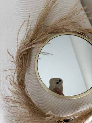 Specchio da Parete Maison du Monde Beige/Oro