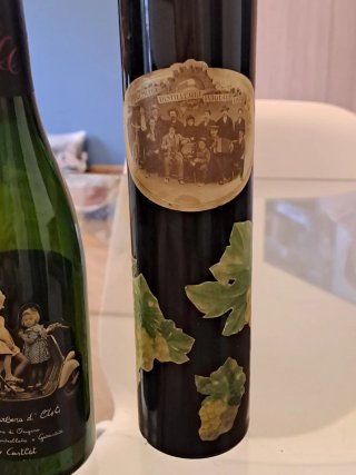 3 Bottiglie decorative vuote