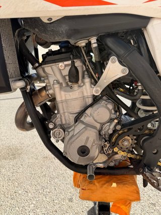 KTM 350 SX-F 2017 Motocross Naranja/Blanco