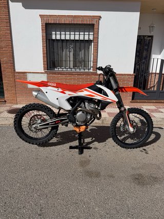 KTM 350 SX-F 2017 Motocross Naranja/Blanco