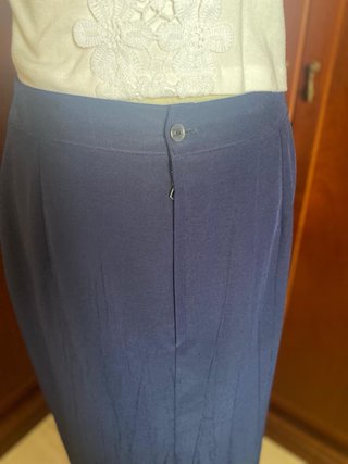 Falda M. Bueno Azul Talla M