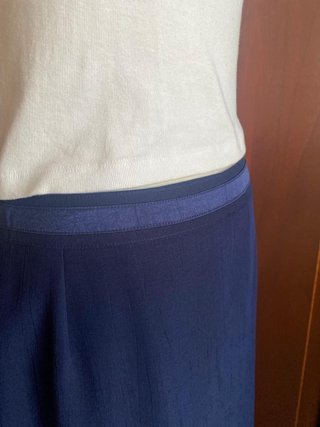Falda M. Bueno Azul Talla M