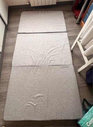 Colchón plegable 90x60x25 cm