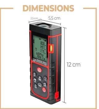 NUEVO! Medidor/ telemetro laser 40m Ip54 a estrena