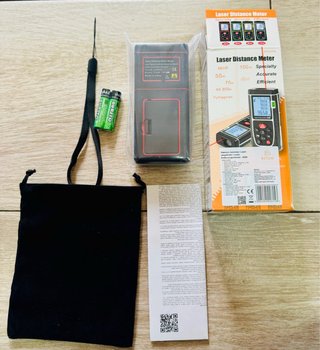 NUEVO! Medidor/ telemetro laser 40m Ip54 a estrena