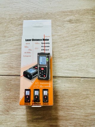 NUEVO! Medidor/ telemetro laser 40m Ip54 a estrena