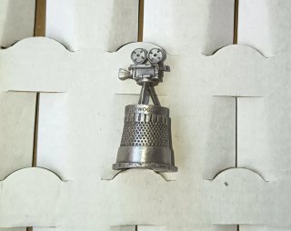 Dedal Metal Hollywood Cámara Cine Colección