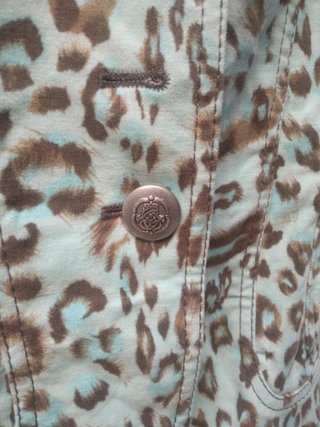 Chaqueta vaquera animal print Laurèl