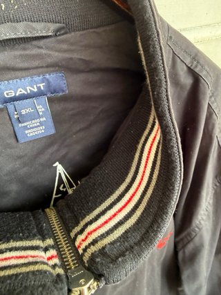 Chaqueta GANT Algodón Negra Talla 3XL