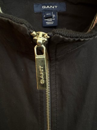 Chaqueta GANT Algodón Negra Talla 3XL