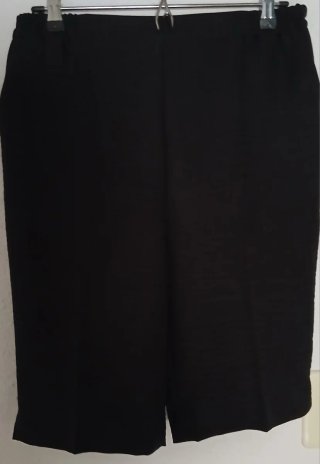 Pantalón pirata mujer negro