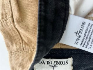 Stone Island Pantalón Corto Beige
