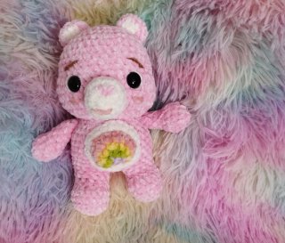 Peluche oso amoroso crochet
