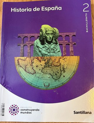 Libro 2 Bachillerato-Historia de España.Santillana