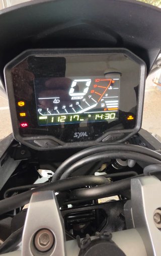 Sym ADXTG 400 Maxi Scooter Plata/Blanco