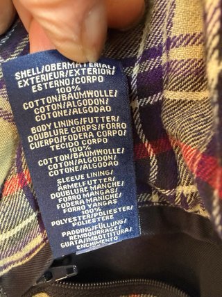 Chaqueta GANT Algodón Azul Marino Talla 3XL