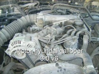 Motor hyundai galloper 3.0 v6