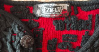 Chaqueta Desigual Negra y Roja