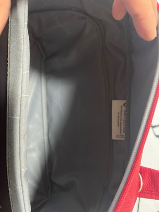 Bolso de viaje Samsonite rojo