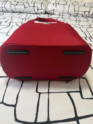 Bolso de viaje Samsonite rojo