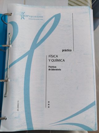 Apuntes oposiciones de Profesor de Física y Químic