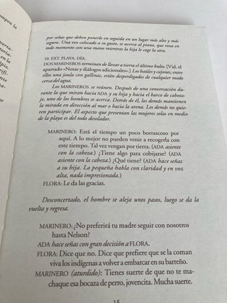 El piano Guión de la Película