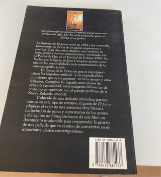El piano Guión de la Película