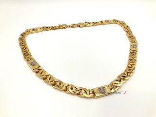 cadena oro 18k 30cm