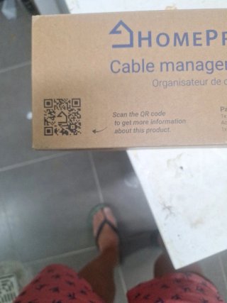 Organizador de cables para escritorio