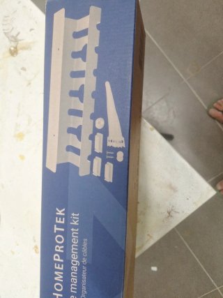 Organizador de cables para escritorio
