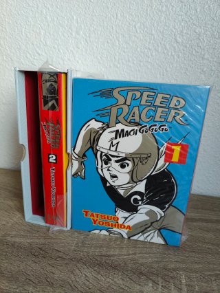 Manga Speed Racer (Mach Go Go) cofre en inglés