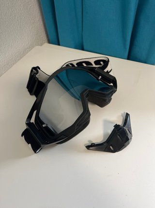 Gafas 100% Motocross/Nieve Plateadas